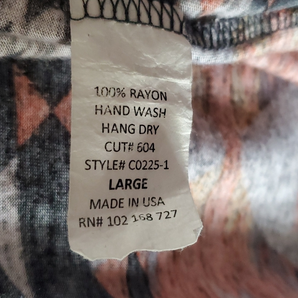 Annianna  cardigan cover up large brown. - Picture 4 of 4